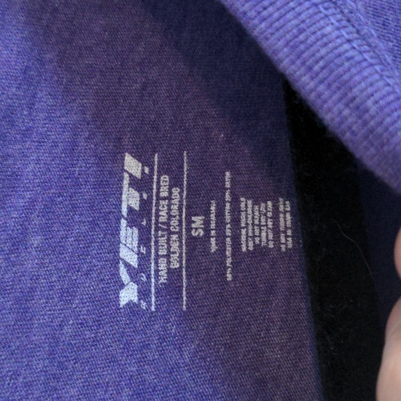 Yeti Cycles Yeti Beti Ride Shirt Purple, small - Picture 3 of 7